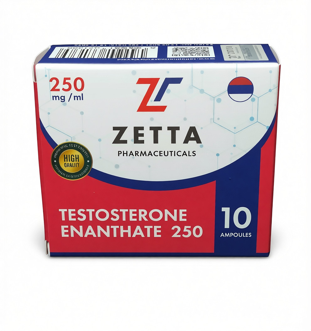 ZETTA TESTOSTERONE E 250mg/ml - ЦЕНА ЗА 10 АМПУЛ