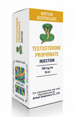BRITISH DISPENSARY TESTOSTERONE P 100MGML - ЦЕНА ЗА 10МЛ